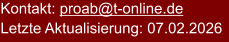 Kontakt: proab@t-online.de Letzte Aktualisierung: 07.02.2026